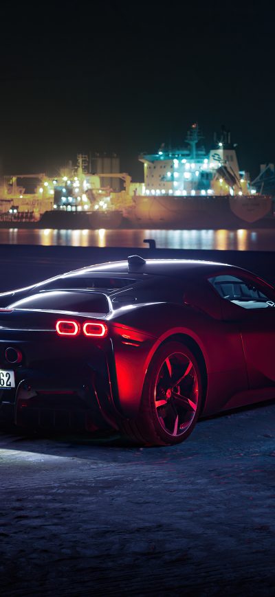 Fond d'écran iPhone Ferrari Sf90 Stradale 2022
