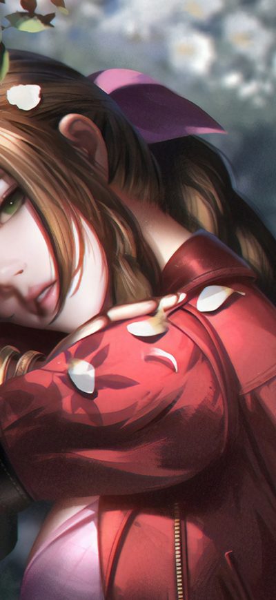 Fond d'écran iPhone Aerith Final Fantasy