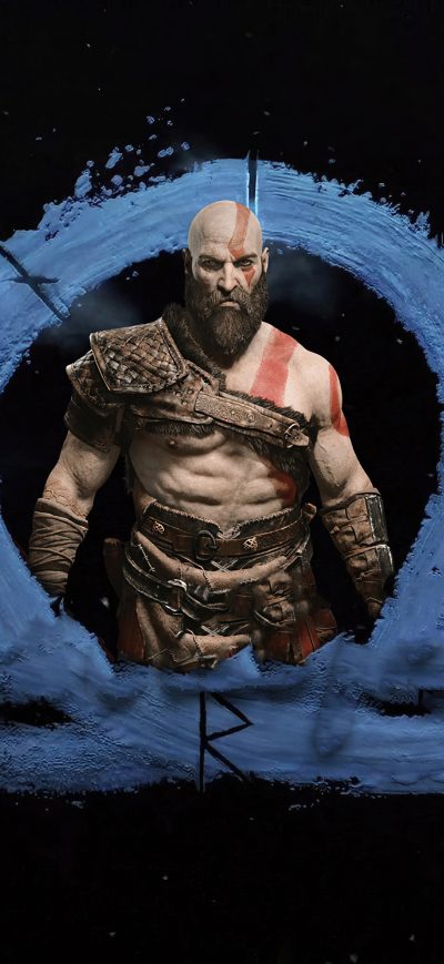 Fond d'écran iPhone God Of War Ragnarok 4k