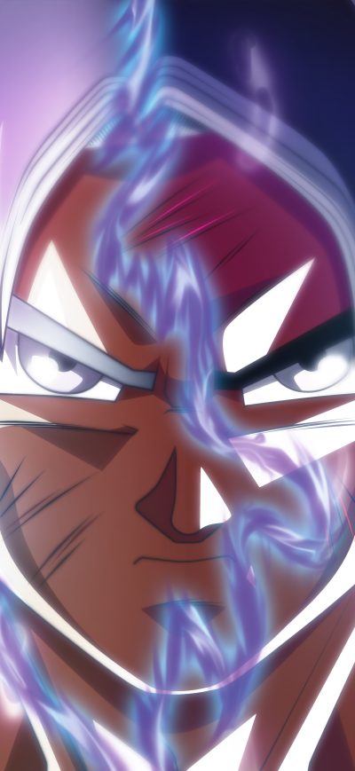 Fond d'écran iPhone Goku Ultra Instinct Transformation 5k