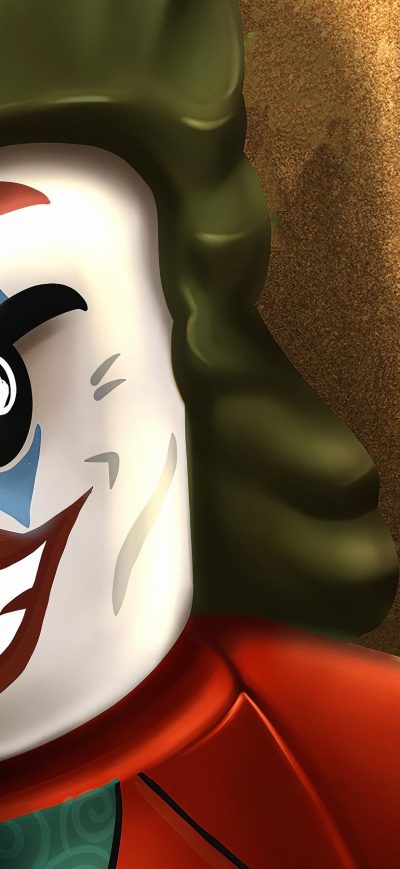 Fond d'écran iPhone Joker Lego Art