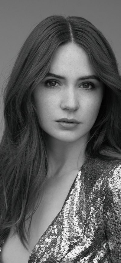 Fond d'écran iPhone Karen Gillian 2019 Monochrome
