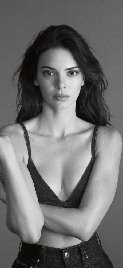 Fond d'écran iPhone 2023 Kendall Jenner Calvin Klein Spring Campaign