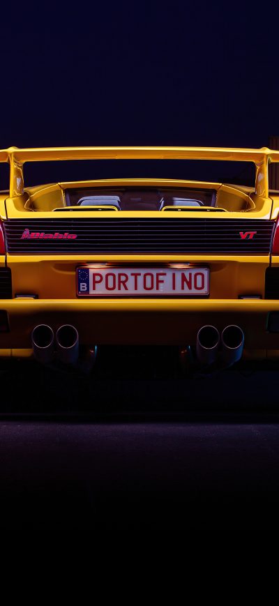 Fond d'écran iPhone 2022 Lamborghini Diablo Rear 5k