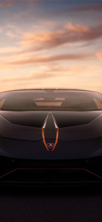 Fond d'écran Black Lamborghini 4k sur iPhone