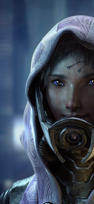 Fond d'écran iPhone Tali Zorah Mass Effect Andromeda