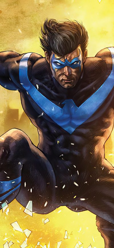 Fond d'écran iPhone 4k Nightwing Artwork