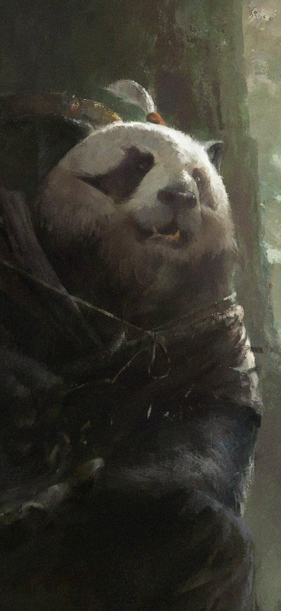 Fond d'écran iPhone Panda Soldier 4k
