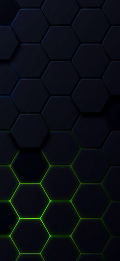 Fond d'écran iPhone Polygon Shapes Dark 5k