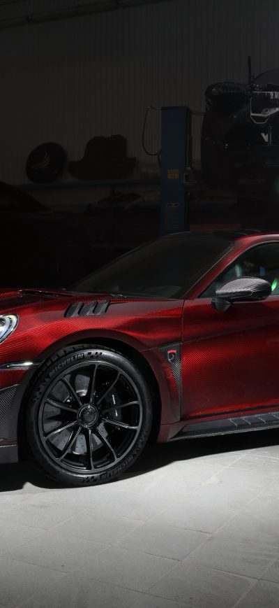 Fond d'écran iPhone 2022 Porsche 911 Turbo S Stinger GTR Carbon Edition 5k