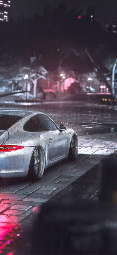 Fond d'écran iPhone Porsche Cayman S 2019 4k