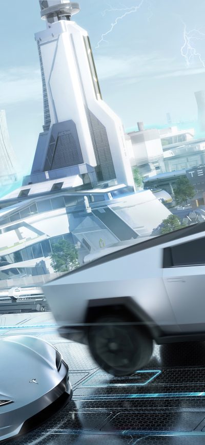 Fond d'écran iPhone Pubg Mobile X Tesla