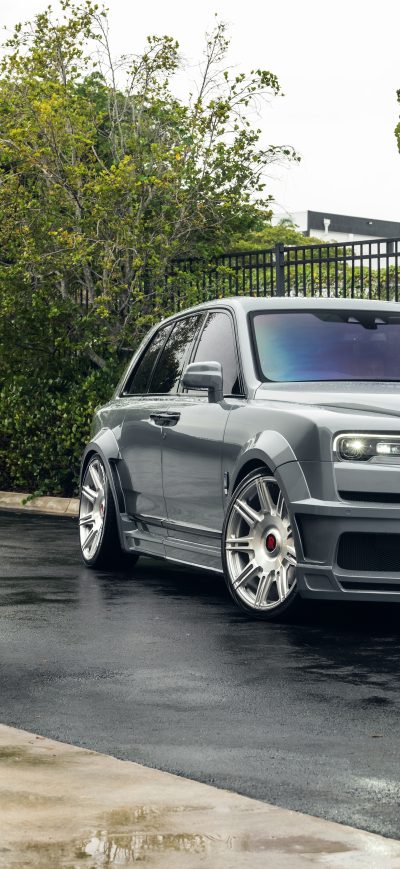 Fond d'écran iPhone Rolls Royce Cullinan Vossen Wheels
