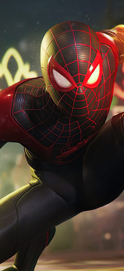 Fond d'écran iPhone 2020 Marvels Spider Man Miles Morales New 4k