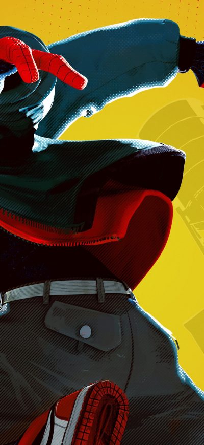 Fond d'écran iPhone Miles Morales 4k