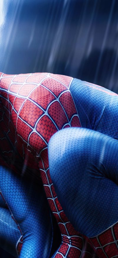 Fond d'écran iPhone Spiderman In City Cosplay 5k