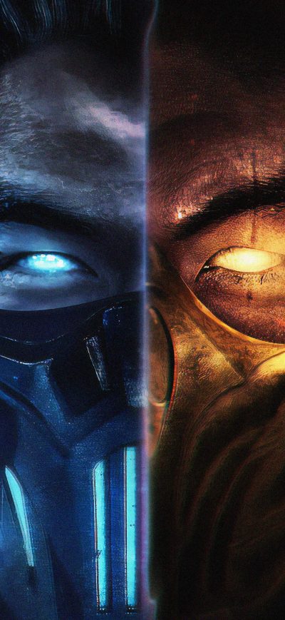 Fond d'écran iPhone MORTAL KOMBAT SUBZERO AND SCORPION