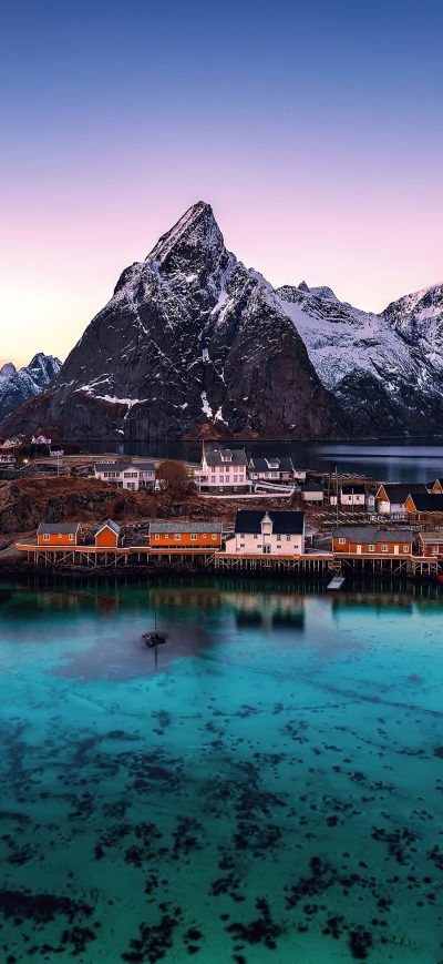 Fond d'écran iPhone Norway Sunrises And Sunsets Mountains 4k
