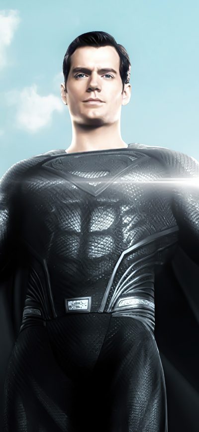 Fond d'écran iPhone Black Superman Henry Cavill