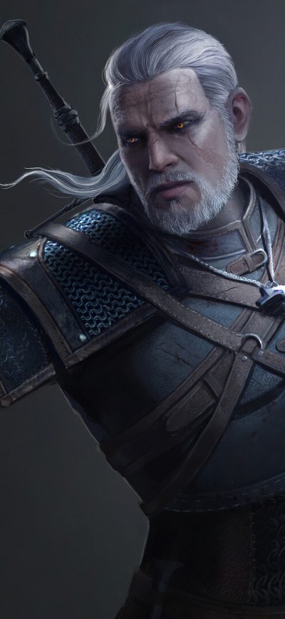 Fond d'écran iPhone Witcher 3 Geralt Of Rivia 4k