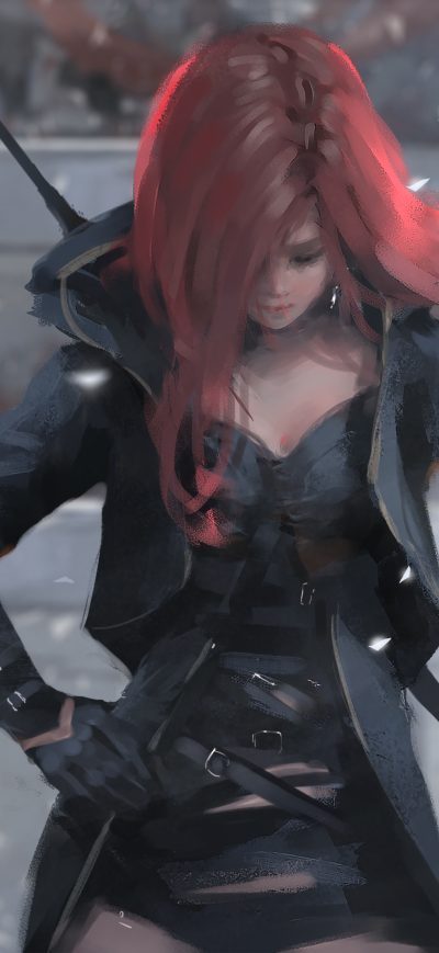 Fond d'écran iPhone Warrior Girl By Wlop