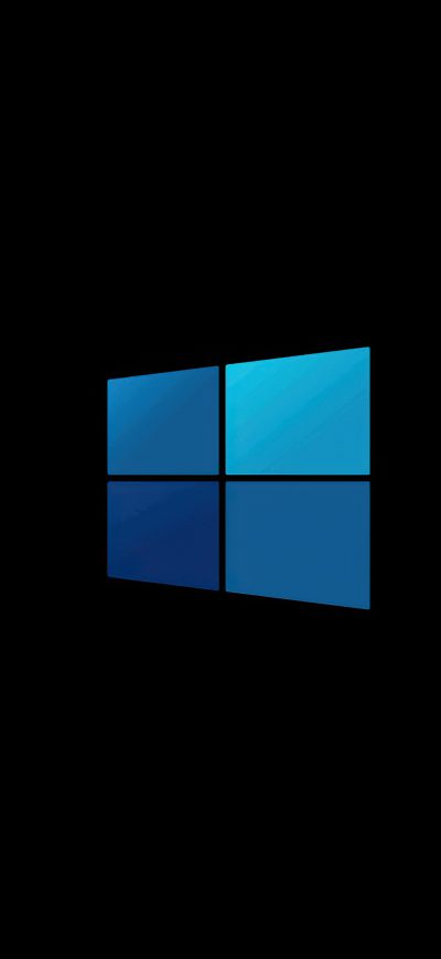 Fond d'écran iPhone Windows 10 Minimal Logo 4k