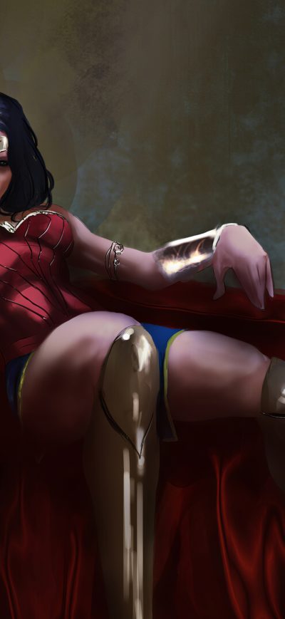Fond d'écran iPhone Wonder Woman 2020 Artwork