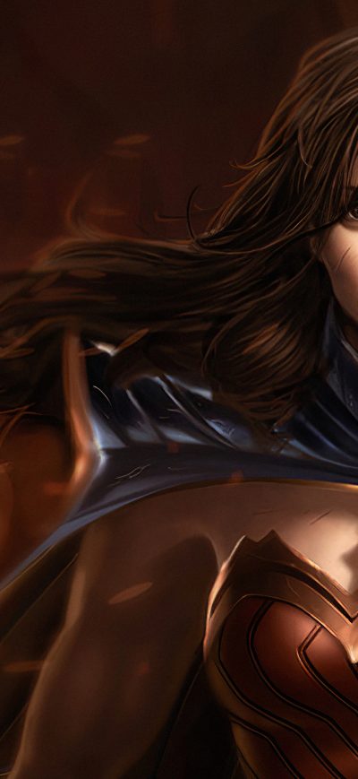 Fond d'écran iPhone Wonder Woman Queen