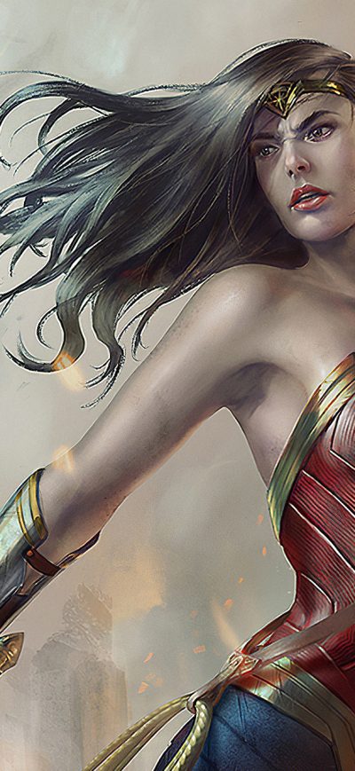 Fond d'écran iPhone Wonder Woman Danger