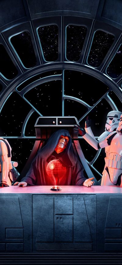 Fond d'écran Emperor Palpatine sur iPhone