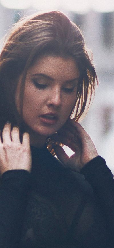Fond d'écran iPhone 4k Amanda Cerny 2018