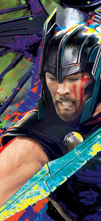 Fond d'écran iPhone Thor 4k Art