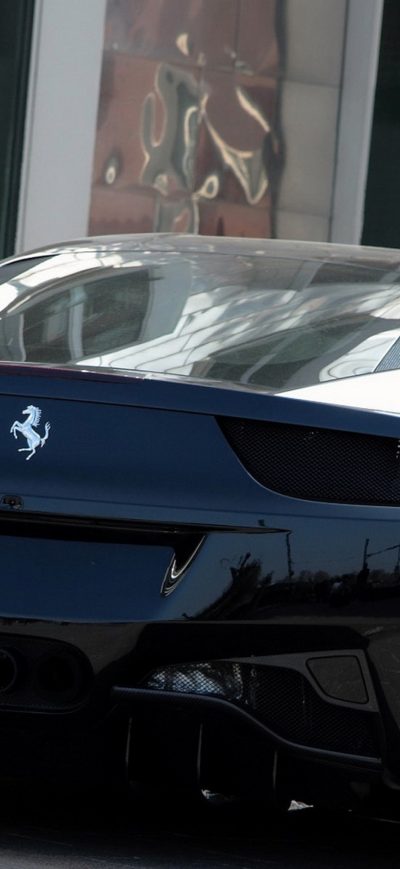 Fond d'écran iPhone Ferrari Italia Black