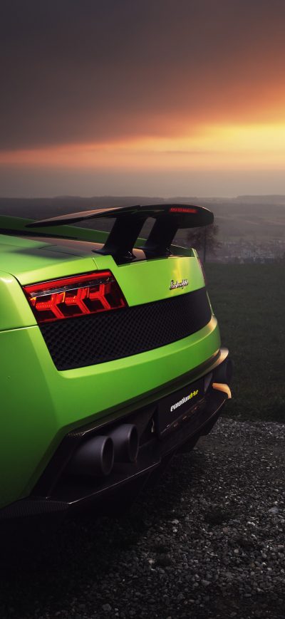 Fond d'écran iPhone Lamborghini Gallardo Superleggera HD