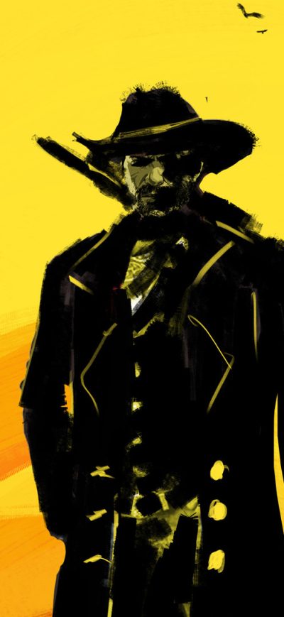 Fond d'écran iPhone Red Dead Redemption 2 Fan Artwork
