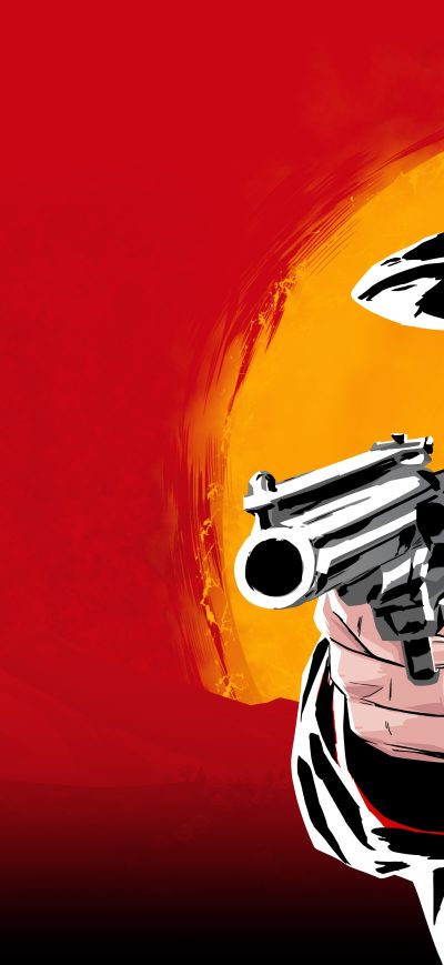 Fond d'écran Ayano In RDR2 5k sur iPhone