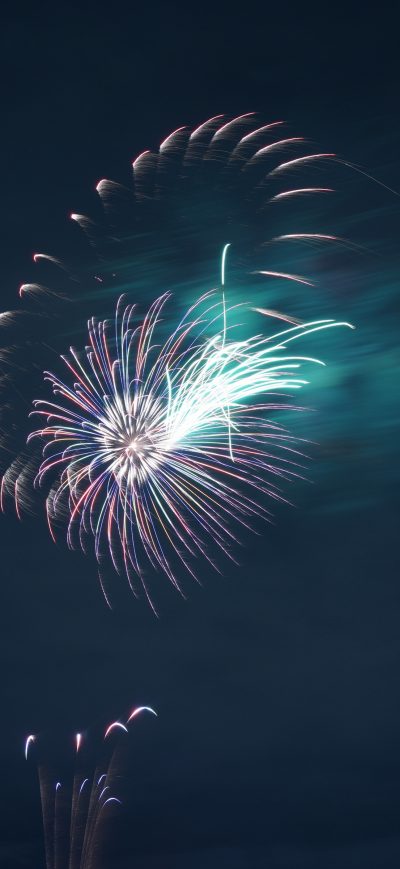 Fond d'écran iPhone Fireworks Night 4k