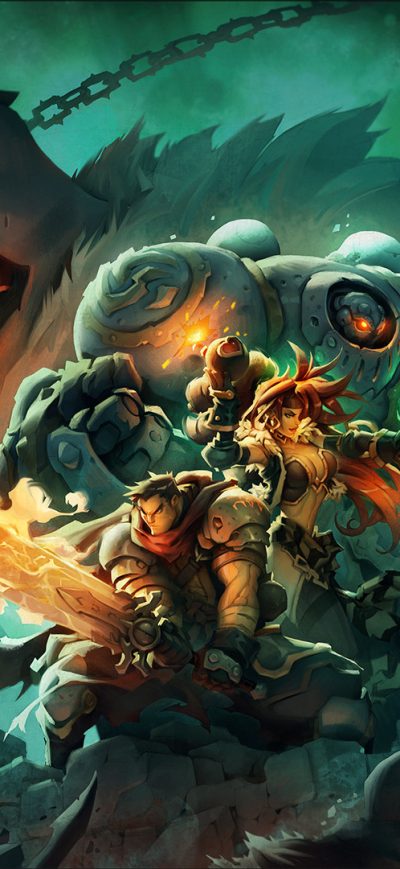 Fond d'écran iPhone Battle Crashers Nightwar