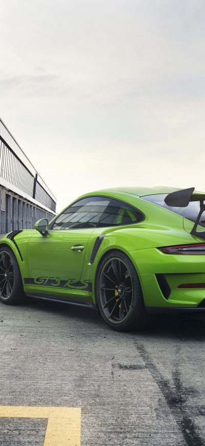 Fond d'écran iPhone Porsche 911 GT3 RS 2018 Rear