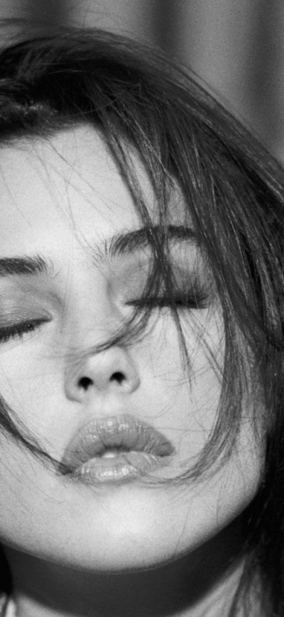 Fond d'écran iPhone Monica Bellucci Monochrome