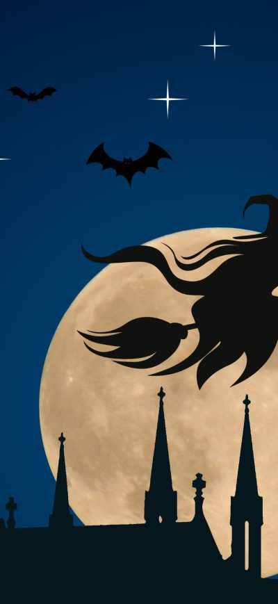 Fond d'écran iPhone Halloween Witch