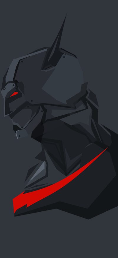 Fond d'écran iPhone Batman Beyond Minimalism