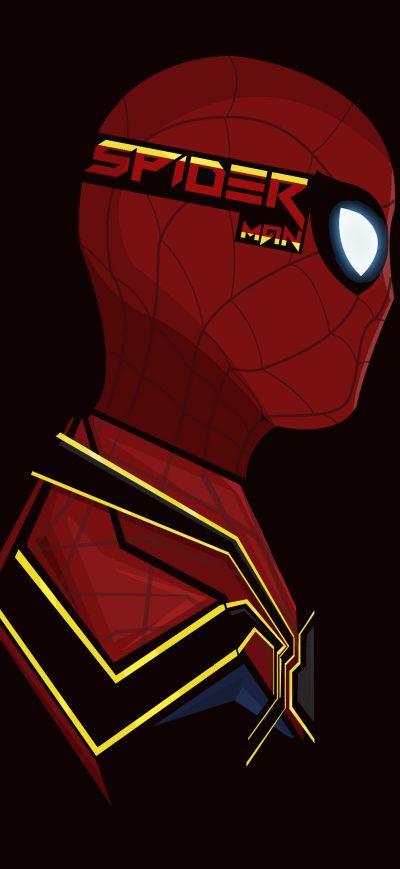 Fond d'écran iPhone Spiderman Pop Head Shot