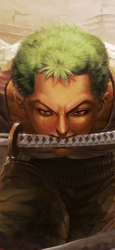 Fond d'écran iPhone Roronoa Zoro 4k