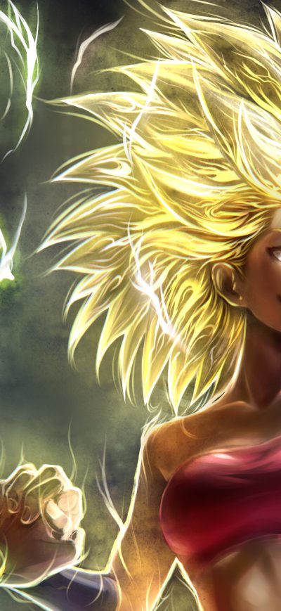 Fond d'écran iPhone Caulifla Kale Dragon Ball Super Girls