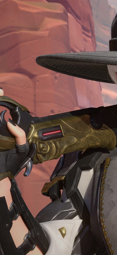 Fond d'écran iPhone Ashe Overwatch 2018 4k