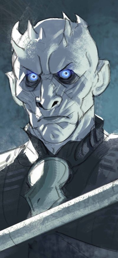 Fond d'écran iPhone Night King 4k Artwork