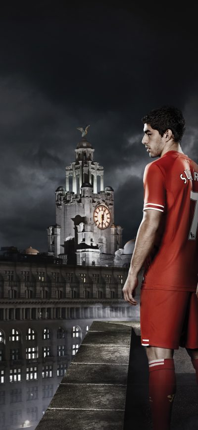 Fond d'écran iPhone Liverpool FC Daniel Sturridge Luis Suarez Steven Gerrard