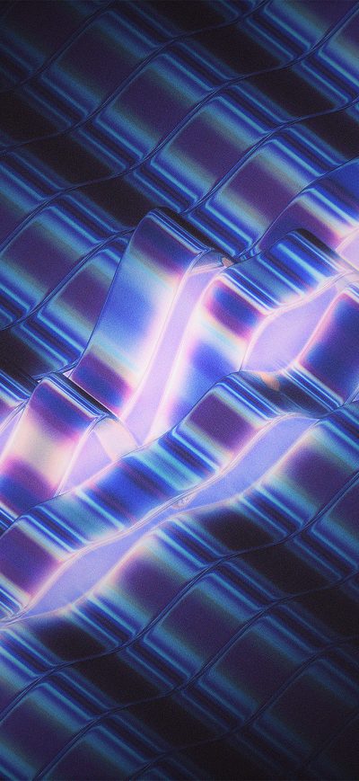 Fond d'écran iPhone Iridescent Waves Abstract