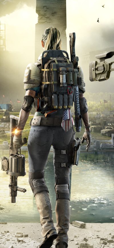Fond d'écran iPhone Tom Clancys The Division 2 8k